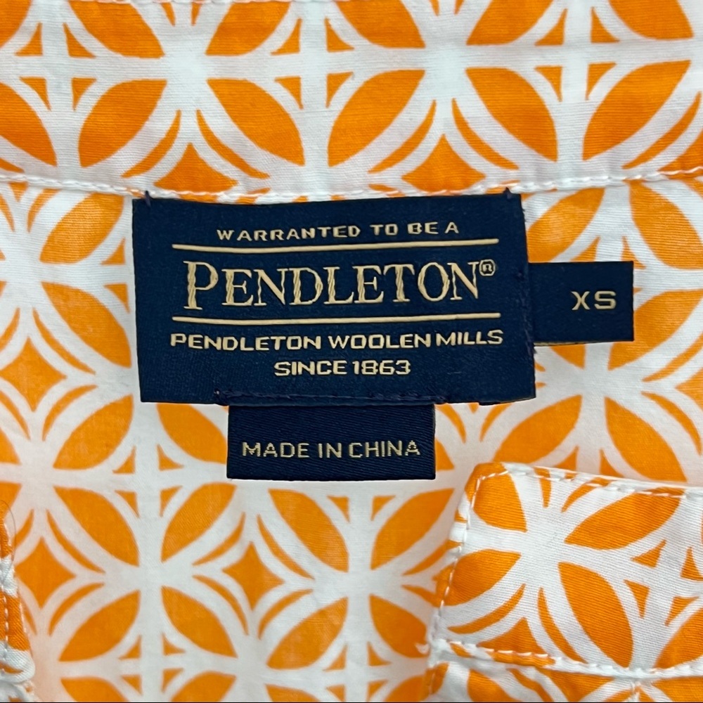 Nwt- Pendleton 100% Cotton Split Neck Blouse Tuni… - image 6